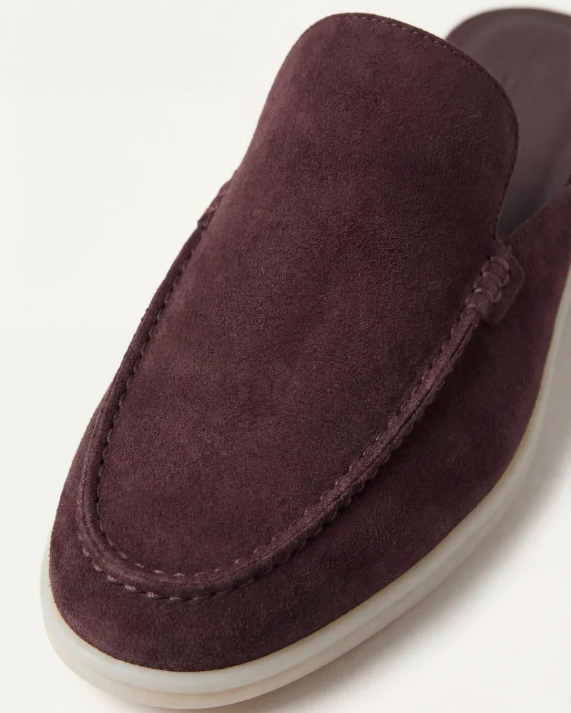 Coffee Suède Mocasines Zahian Valentina