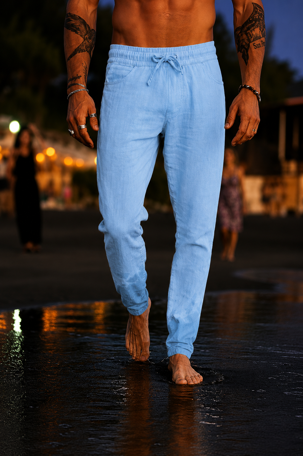 PANTALÓN LINO TRANSPIRABLE ULTRA COMFORT
