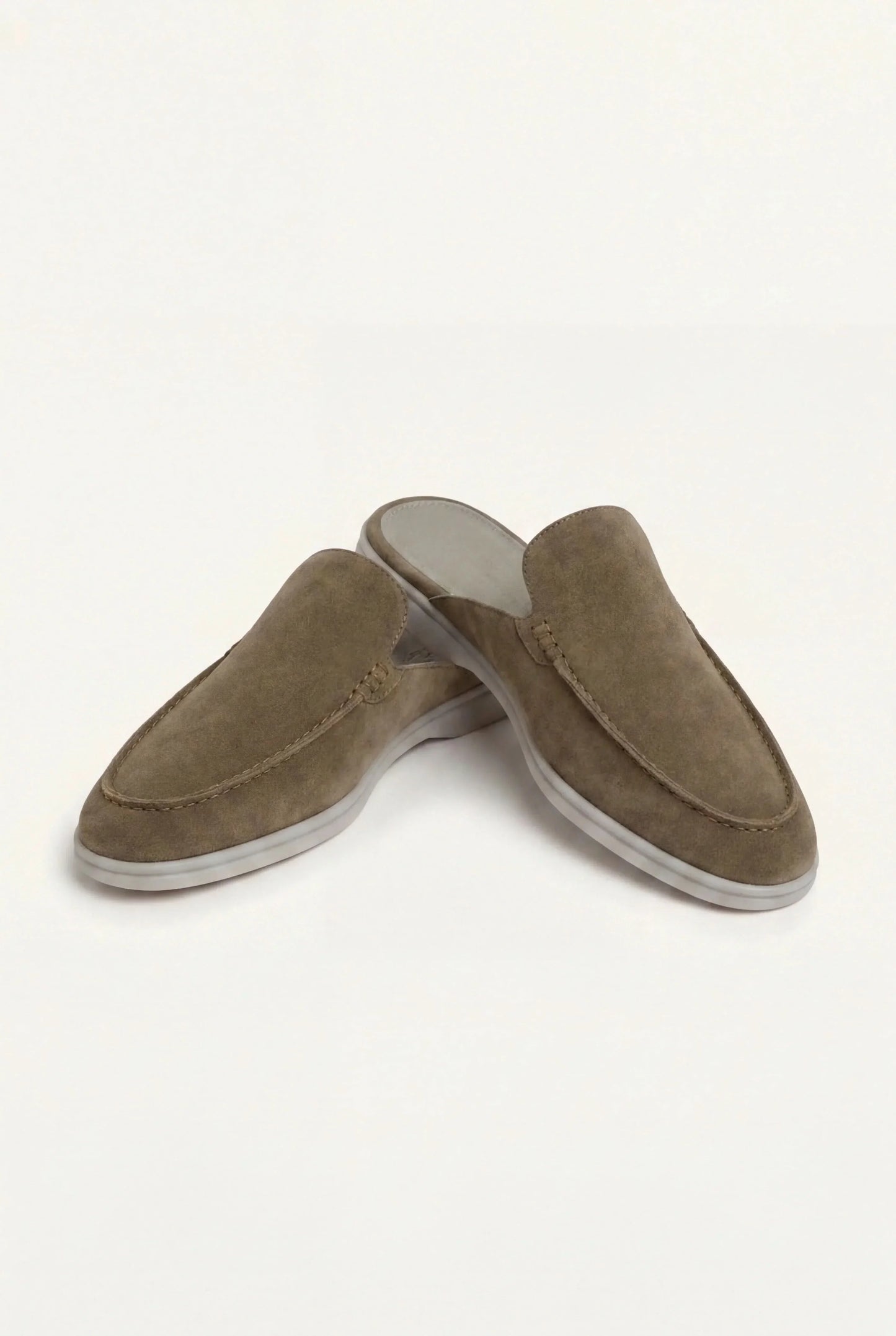Olive Suède Mocasines Zahian Valentina