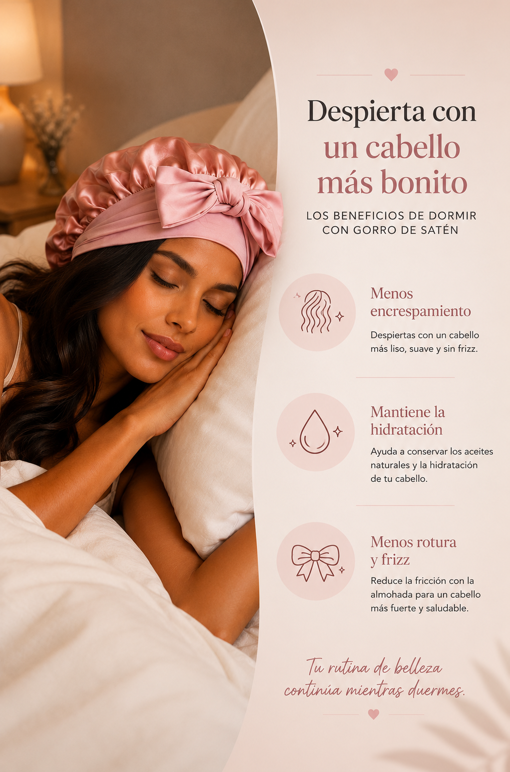 GORRO DE DORMIR ZAHIAN VALENTINA