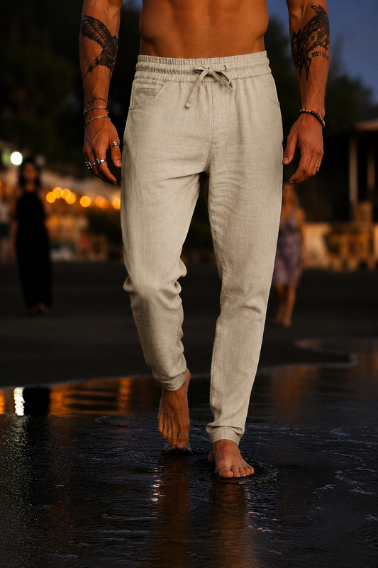 PANTALÓN LINO TRANSPIRABLE ULTRA COMFORT