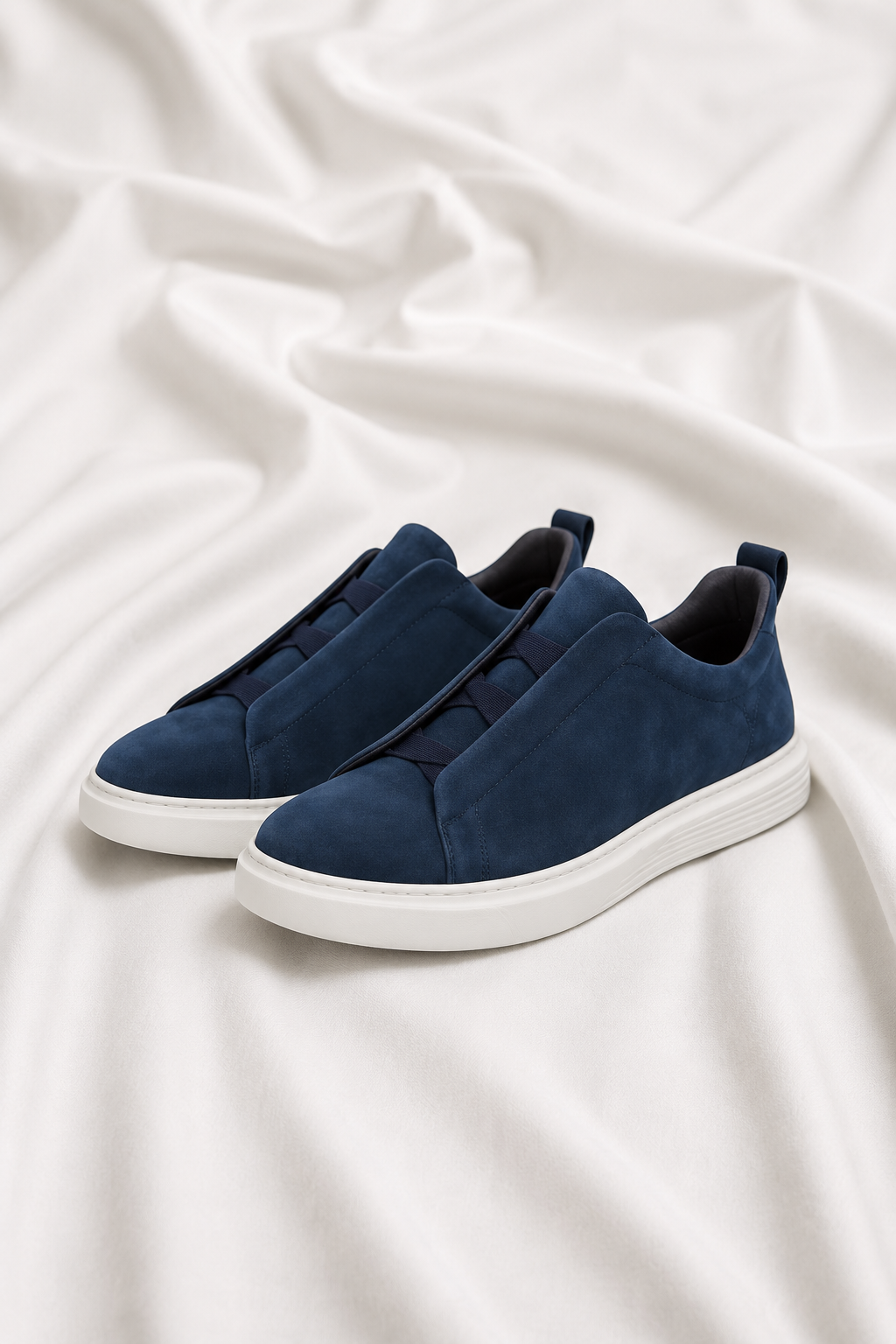 ZAPATILLAS SIN CORDONES DE ANTE