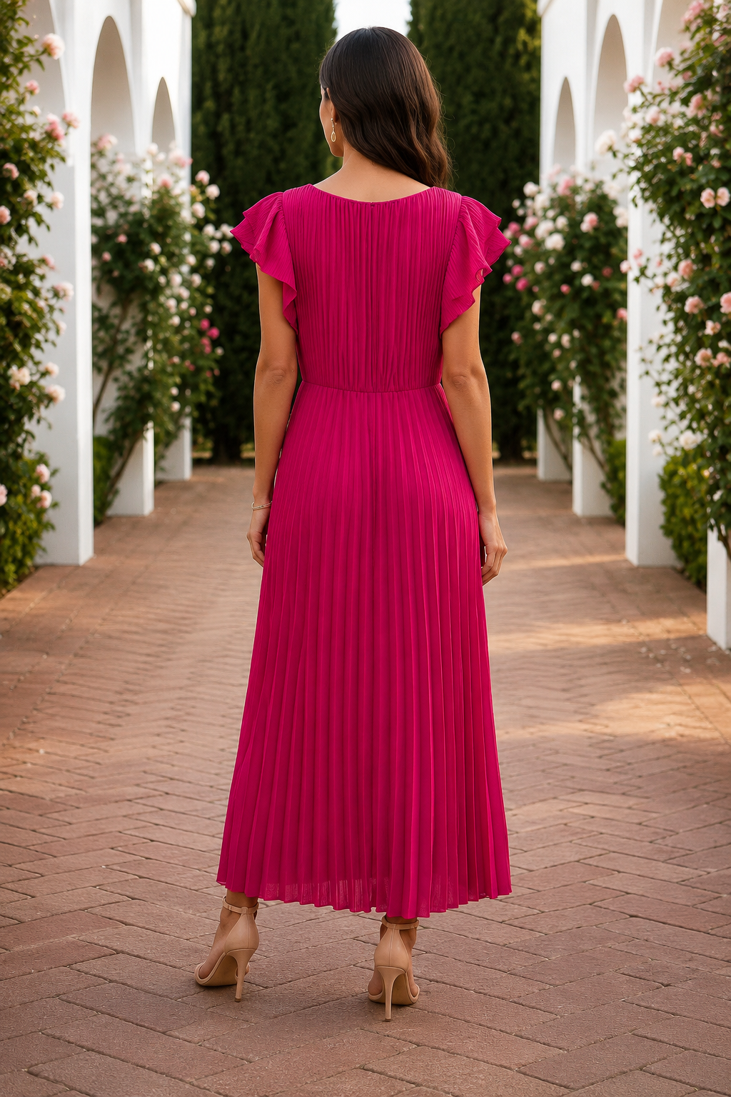 VESTIDO ZAHIAN VALENTINA - CONFECCIÓN ARTESANAL PREMIUM