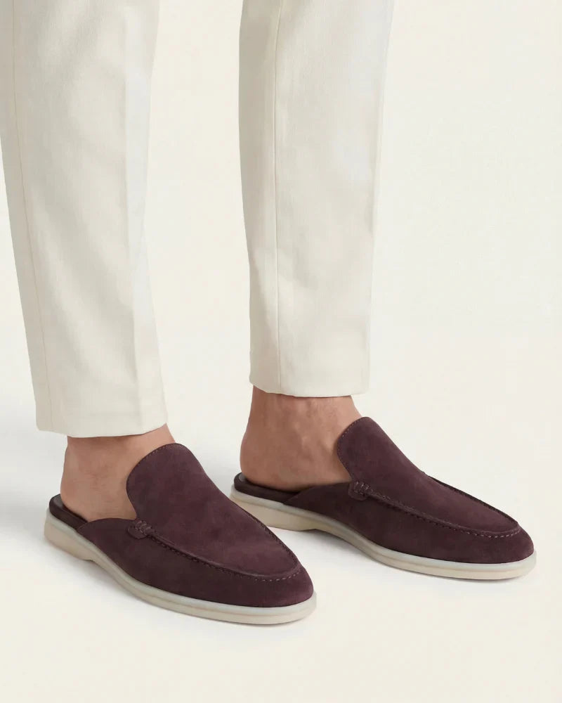 Coffee Suède Mocasines Zahian Valentina