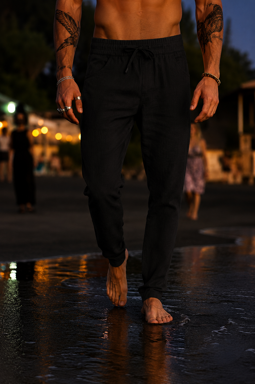 PANTALÓN LINO TRANSPIRABLE ULTRA COMFORT