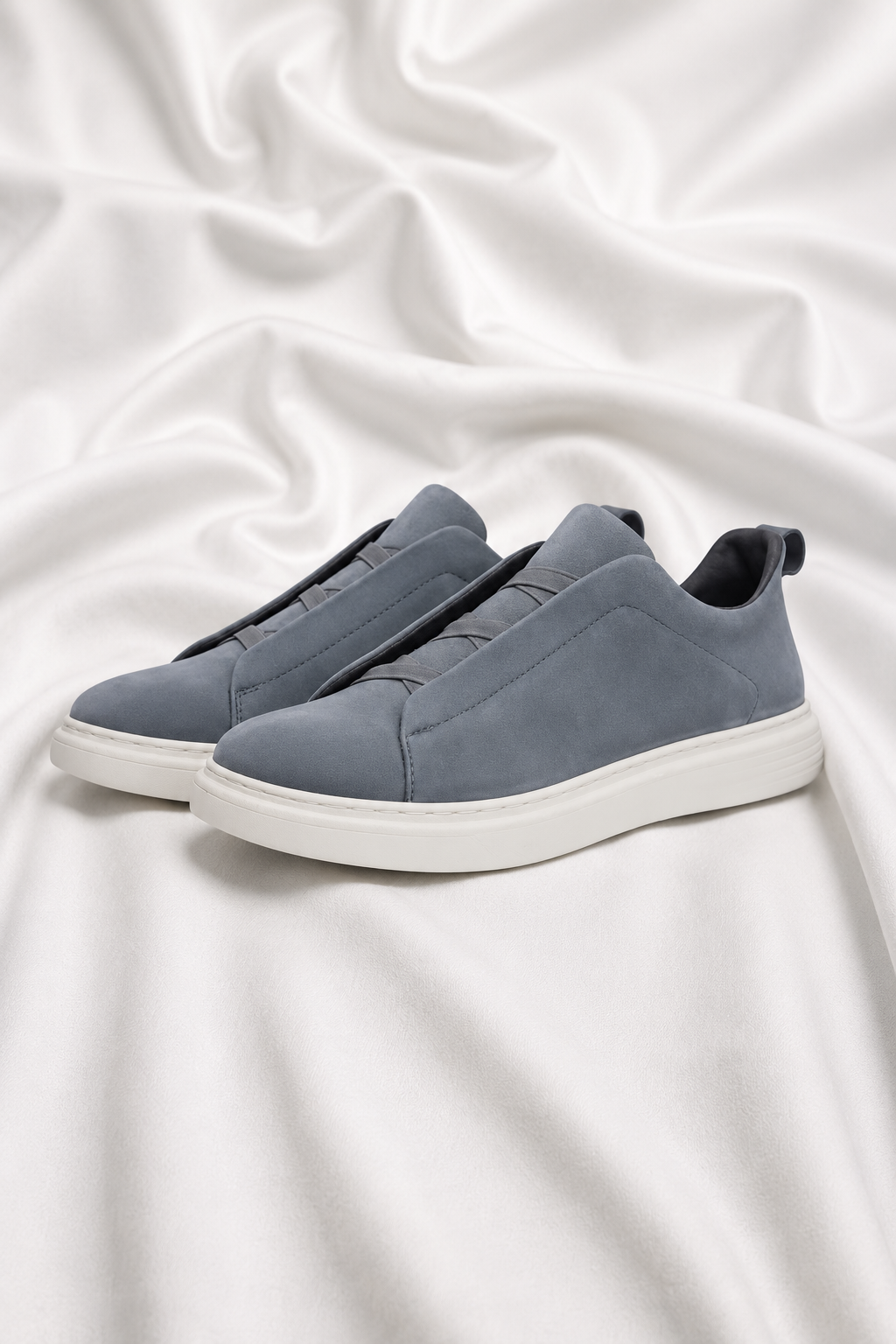 ZAPATILLAS SIN CORDONES DE ANTE