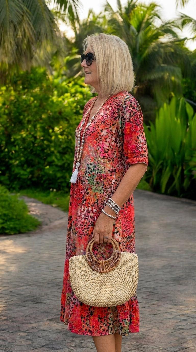 Iris™  – Vestido ligero y vaporoso con un corte favorecedor