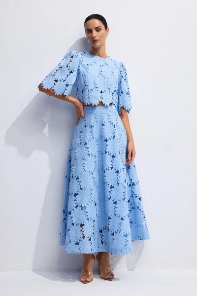 Conjunto de falda larga y top de Laura